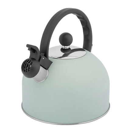 Altom Design Fluitketel RVS 2.5L – Mat Mint Groen – Voor Inductie – Met Fluitje & Koel Handvat – Alle Warmtebronnen