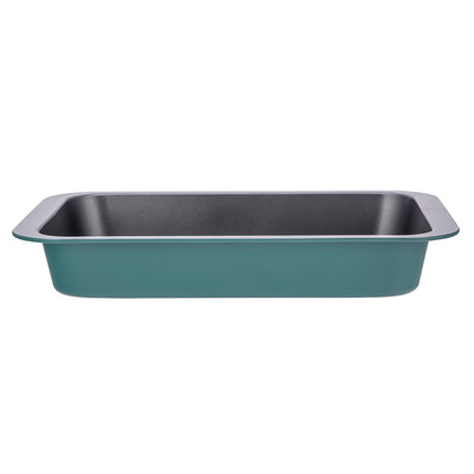 Altom Design Bakvorm Groen met Antiaanbaklaag en Deksel 36.3 x 24.5 x 5.5 cm