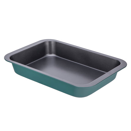 Altom Design Bakvorm Groen met Antiaanbaklaag en Deksel 36.3 x 24.5 x 5.5 cm