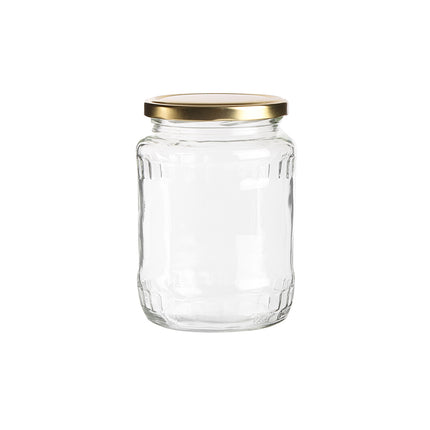 Altom Design Set van 6 Conserveringspotten 720 ml - Weckpot - Jampotten - Inmaakpotten - Voedsel bewaren, conserveren, inmaken