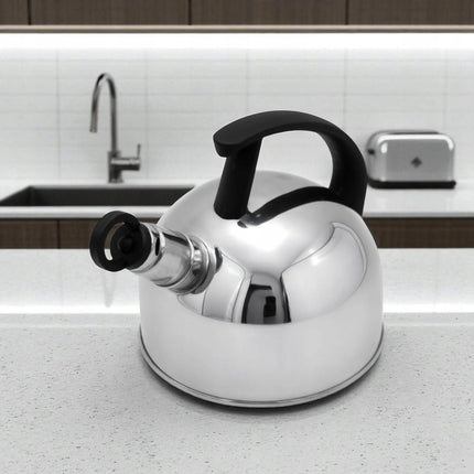 Meyerhoff Fluitketel 1,5 Liter – RVS Waterketel Inductie – Zilver