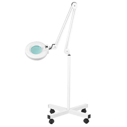 Activeshop Loeplamp met Statief en LED Verlichting – 5 DPT – 22W – Wit – Professionele Vergrotingslamp voor Cosmetische Behandelingen