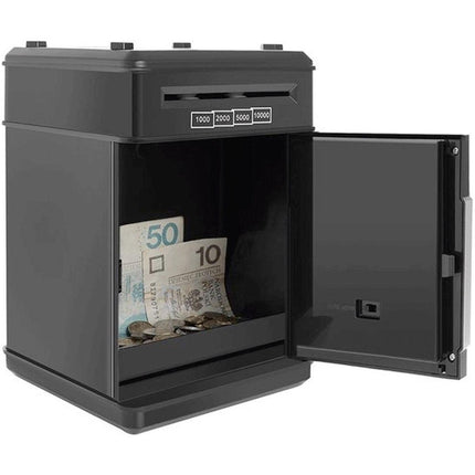 Ruhhy Kluis Voor Kinderen - Number Bank - Speelgoedkluis - Elektronische Geldautomaat - Elektronische Spaarpot - Leer Sparen Met PIN-Beveiligde Kluis