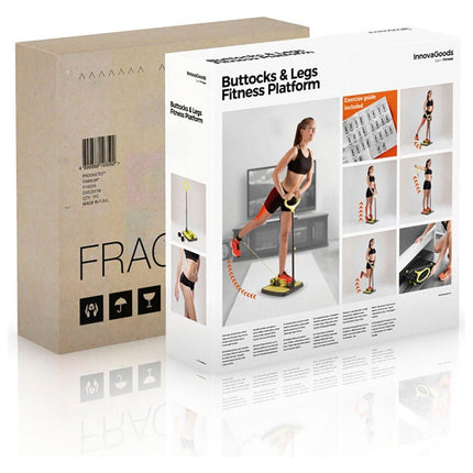 2de kansje Fitnessplatform voor Bil- en Beenspieren met Oefeningengids - InnovaGoods