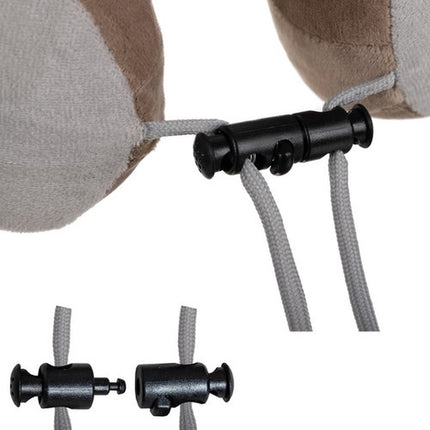 Soulima Verwarmde Nekmassager - 3 Standen Nekmassageapparaat - Elektrische Nekmassager met Warmte 23 x 25 x 12 cm