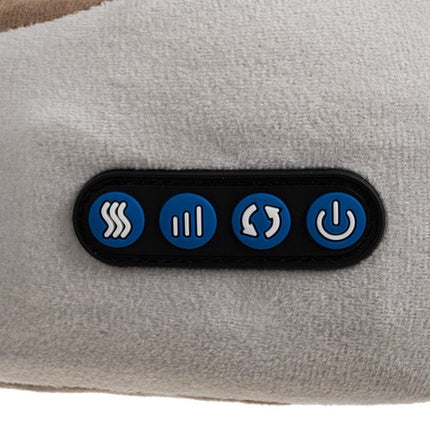 Soulima Verwarmde Nekmassager - 3 Standen Nekmassageapparaat - Elektrische Nekmassager met Warmte 23 x 25 x 12 cm