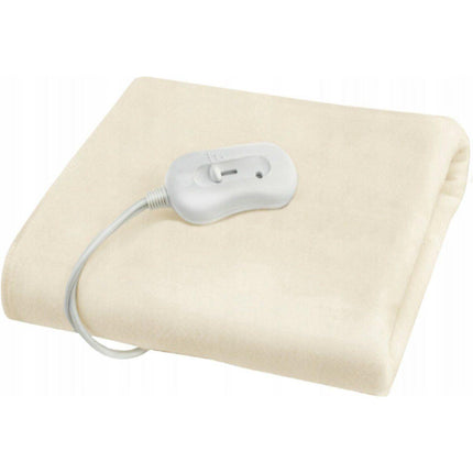 Malatec elektrische onderdeken 1 persoon 190 x 80 cm 65W Beige