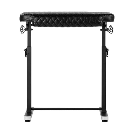 Pro Ink Professionele Tattoo Armsteun Zwart Gewatteerd - In Hoogte Verstelbaar 69-106 cm - Kantelbaar - Tatoeage
