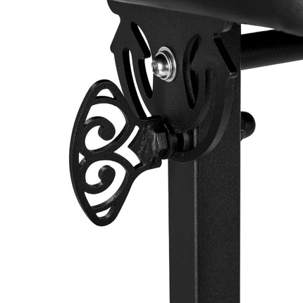 Pro Ink Professionele Tattoo Armsteun Zwart Gewatteerd - In Hoogte Verstelbaar 69-106 cm - Kantelbaar - Tatoeage