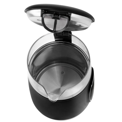 Adler AD 1305 BS Waterkoker met Temperatuurregeling 1,7 Liter – 2200W – Warmhoudfunctie – Zwart/Zilver