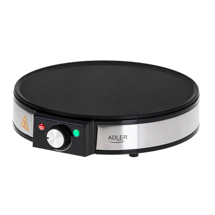 Adler Pannenkoekenmaker 30 cm 1600W – Elektrische Crêpe Maker – Regelbare Temperatuur
