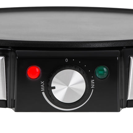 Adler Pannenkoekenmaker 30 cm 1600W – Elektrische Crêpe Maker – Regelbare Temperatuur