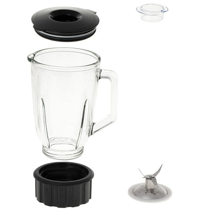 Adler AD 4078 Blender 1,5L – Blender met Glazen Kan – 1700W – Smoothie, Ice Crush & Pulse