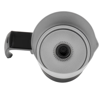 Adler AD 4497 Elektrische Melkopschuimer 300 ml – Warm & Koud – Melkverwarmer – Zwart/RVS