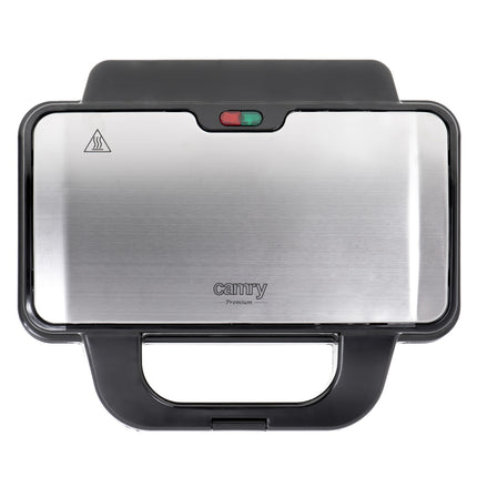 Camry CR 3054 Tosti Apparaat XL – Tosti IJzer voor 2 Grote Tosti's – 1300W – Antiaanbaklaag