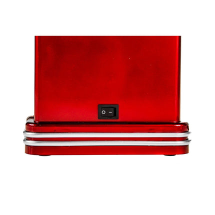 Popcornmachine 1200W – Hetelucht Popcornmaker Zonder Olie – Zwart/Rood