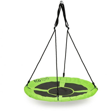 Nestschommel Buitenspeelgoed 100 cm groen tot 100kg voor kinderen en volwassenen