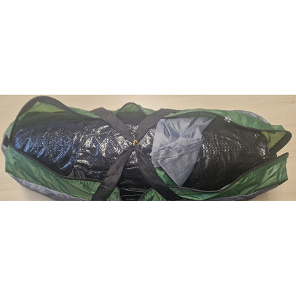 2de kansje Trizand koepeltent Nevada voor 2 tot 4 personen groen / grijs