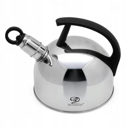 Meyerhoff Fluitketel 1,5 Liter – RVS Waterketel Inductie – Zilver
