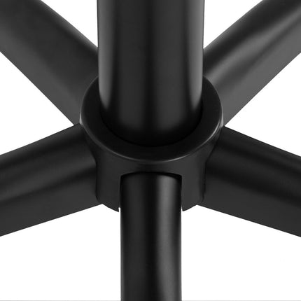 Gabbiano Kapperskruk Zwart – Ergonomische Zadelkruk met Gasveer – Professionele Salonstoel met Wielen