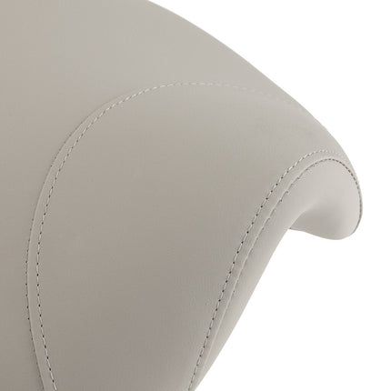 Gabbiano Kapperskruk Grijs/Beige – Ergonomische Zadelkruk met Gasveer – Professionele Salonstoel met Wielen