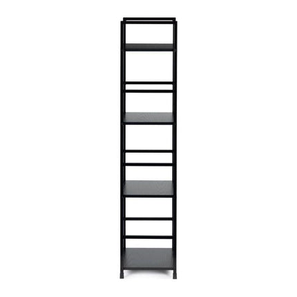 Modern Home industriële loft stijl boekenkast met 4 planken - 113 x 29 x 23,5 cm -  Bruin
