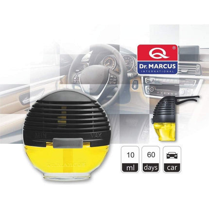 Dr. Marcus Senso Regulated auto luchtverfrisser Lemon - 10 ml tot 60 dagen geur