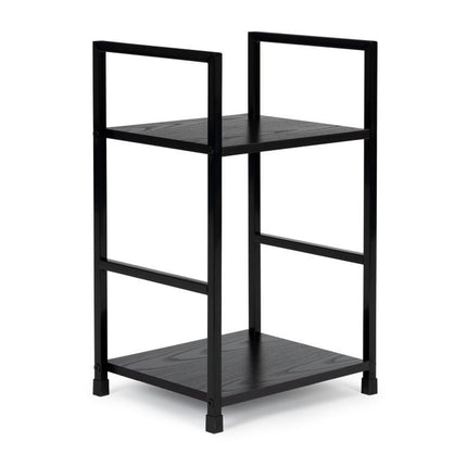 Modern Home industriële loft stijl boekenkast met 2 planken - 48,5 x 29 x 23,5 cm -  Bruin