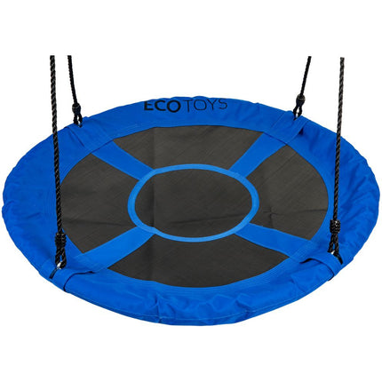 Nestschommel Buitenspeelgoed 100 cm blauw tot 100kg voor kinderen en volwassenen