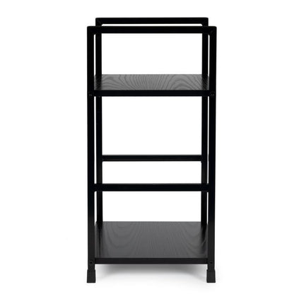 Modern Home industriële loft stijl boekenkast met 2 planken - 48,5 x 29 x 23,5 cm -  Bruin
