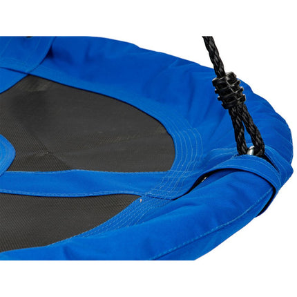 Nestschommel Buitenspeelgoed 100 cm blauw tot 100kg voor kinderen en volwassenen