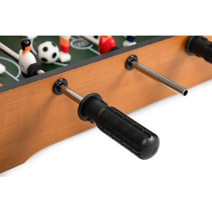 Houten Mini Tafelvoetbalspel Voor Kinderen - Tafelvoetbal Spel - Voetbal Tafel - Mini Voetbaltafel - Kleine Voetbal Tafel - 50,5 x 30,5 x 9,5 cm