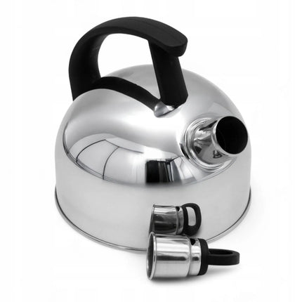 Meyerhoff Fluitketel 1,5 Liter – RVS Waterketel Inductie – Zilver