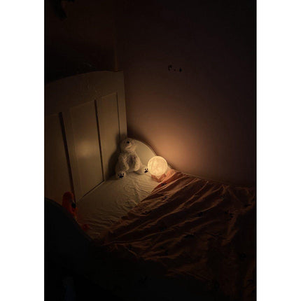 Maanlamp - Lamp - Nachtlamp Maan - Oplaadbaar - 16 kleuren LED - Dimbaar - D14cm