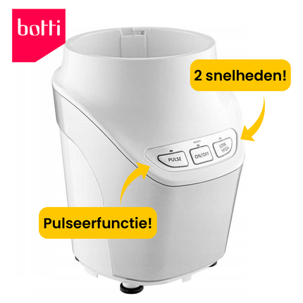 2de kansje Botti Vitalis nutri blender smoothie to go 1000W wit