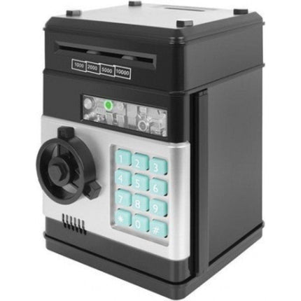 Ruhhy Kluis Voor Kinderen - Number Bank - Speelgoedkluis - Elektronische Geldautomaat - Elektronische Spaarpot - Leer Sparen Met PIN-Beveiligde Kluis