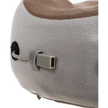 Soulima Verwarmde Nekmassager - 3 Standen Nekmassageapparaat - Elektrische Nekmassager met Warmte 23 x 25 x 12 cm