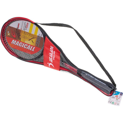 Badmintonrackets in handige tas met handvat - 2 stuks