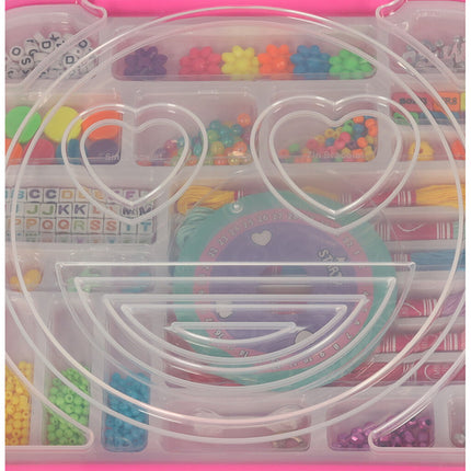 Sieraden set Emoticon voor kinderen - Voor het maken van armbanden en kettingen