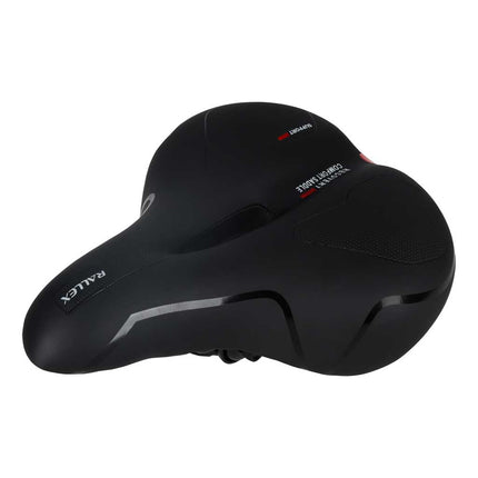 Comfortabel Fietszadel – Breed Zadel met Schuim & LED Achterlicht