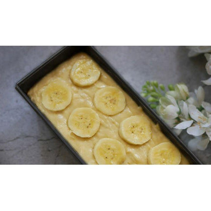 Meyerhoff Rechthoekige Cakevorm 26 cm – Non-Stick Bakvorm – Antraciet Zwart – Koolstofstaal – Voor Cake, Gebak & Meer – Ovenbestendig tot 230°C