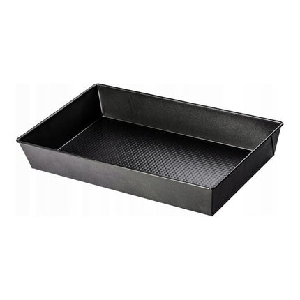 Meyerhoff Bakery Rechthoekige Cake Bakvorm – 36 x 23,5 x 6 cm – Non-Stick Coating – Grote Bakvorm voor Cake, Brood, Gebak & Lasagne – Ovenbestendig – Zwart