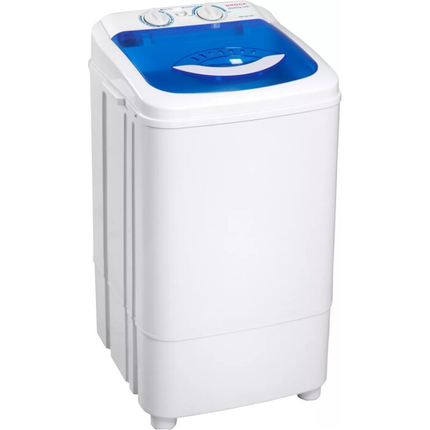 Brock Camping Wasmachine 6.8 kg – L Formaat – Zonder Centrifuge – Lichtgewicht, Stil & Energiezuinig – Voor Caravan, Camper & Kleine Ruimtes