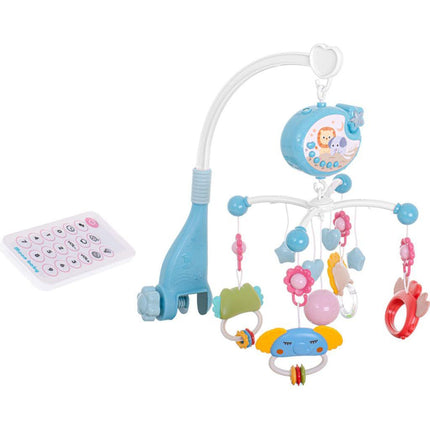 Lullaby ster boxmobiel blauw met 40 melodieën en 3 timer standen - Inclusief afstandsbediening - Met sterprojector