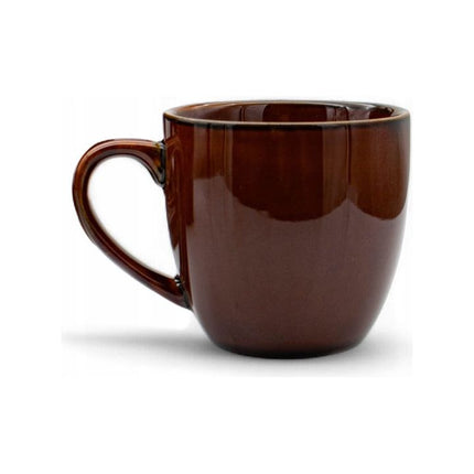 Bella Fiore Theepot met Warmer – 1L Porseleinen Theeset met 2 Mokken – Bruin – Luxe Cadeau voor Theeliefhebbers