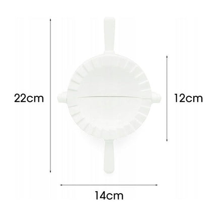 Tragar Dumpling Maker – Ravioli Pasteitjes Empanada Deegmal - Opvouwbare Dumplingvorm 12 cm