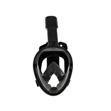Snorkelmasker Volledig Gezicht L/XL – Full Face Snorkelmasker – Opvouwbaar – Anti Fog – Dry Top – 180° Panoramisch Zicht – Zwart – Met GoPro Houder