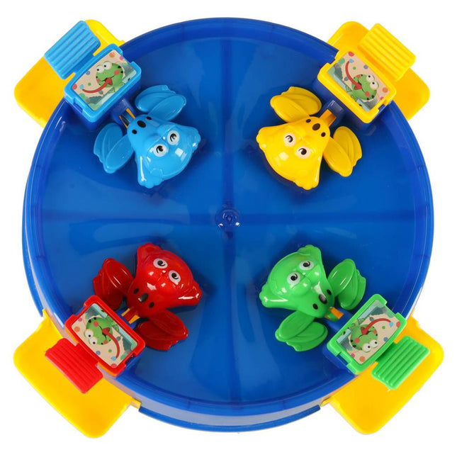 Crazy Frog Arcadespel Hongerige Kikkers XXL- Springende Kikkers Vaardigheidsspel Voor Maximaal 4 Spelers - 3+