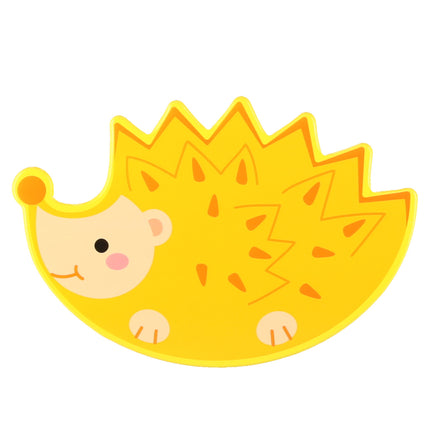 Montessori Behendigheidsspel – Houten Evenwichtsspel Egel met Fruit en Rijgdraad – Educatief Speelgoed vanaf 3 Jaar