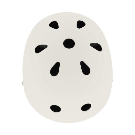 Kinderhelm maat S 48-54 cm – Fietshelm, Step Helm & Skatehelm voor Kinderen – LED Achterlicht – Beige